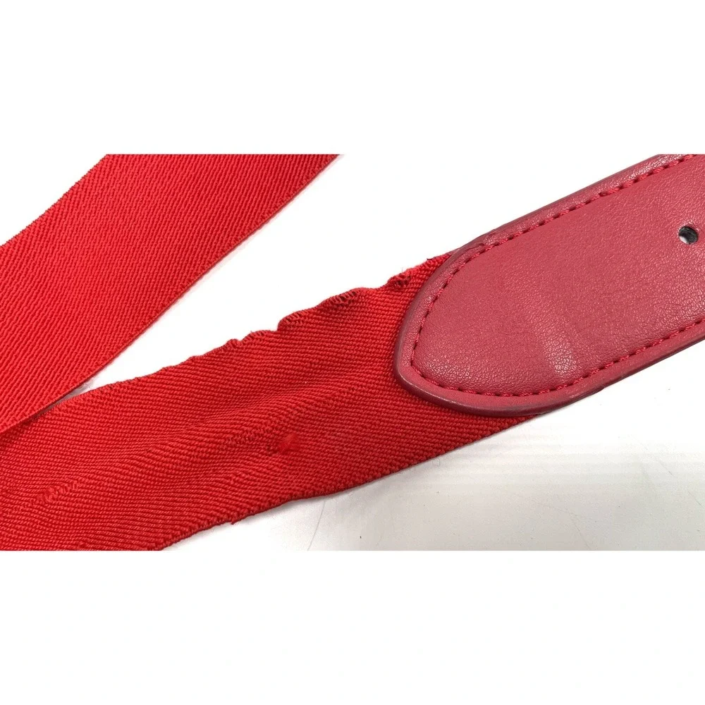 Nike Mens One Size Red 28 to 43 EUC Stretch Baseball Sports Belt